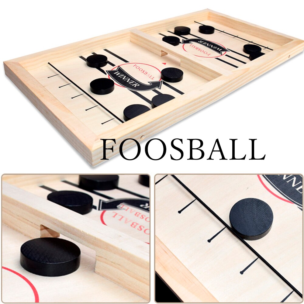 Table Fast Hockey Sling Puck Game Paced Sling Puck Winner Fun Toys Party Game Toys For Adult Child Family Home Board Game