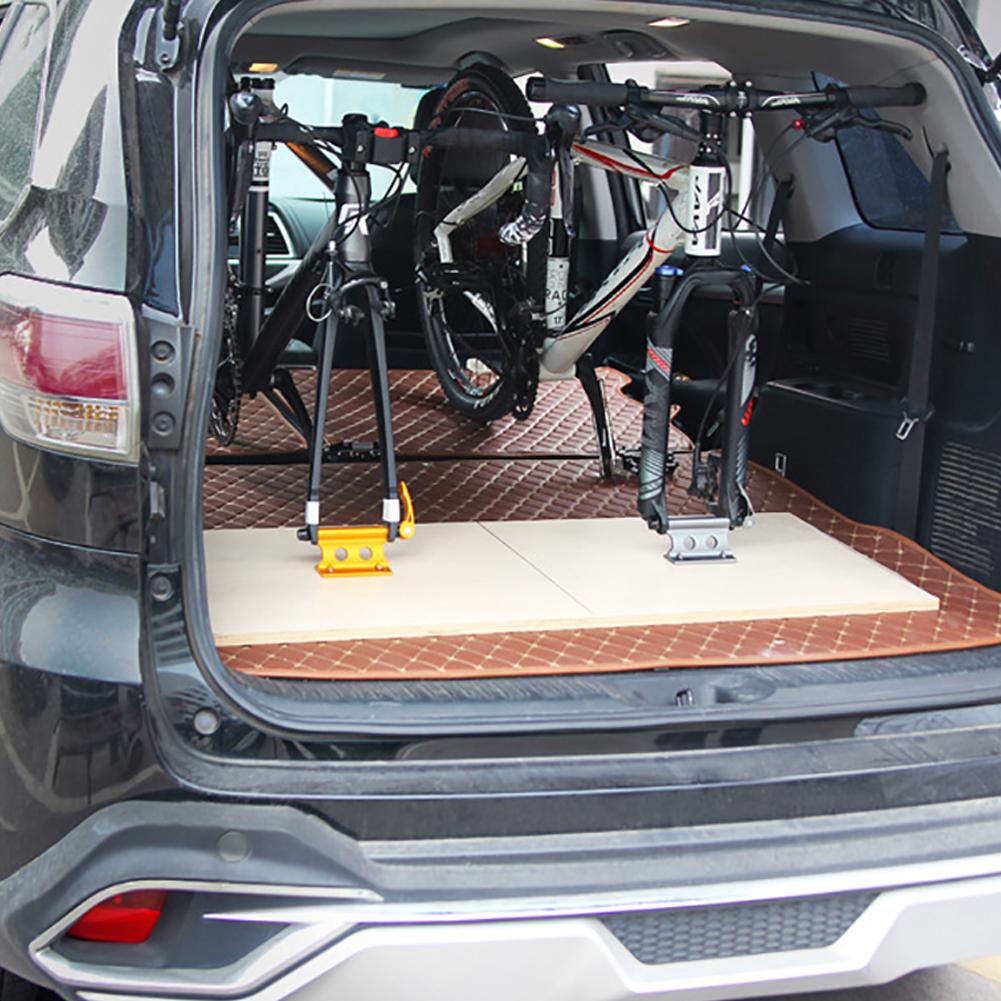 Horquilla frontal de liberación rápida para bicicleta, soporte de Clip fijo para equipaje, soporte para todoterrenos y coches, accesorios de entrenamiento para bicicleta