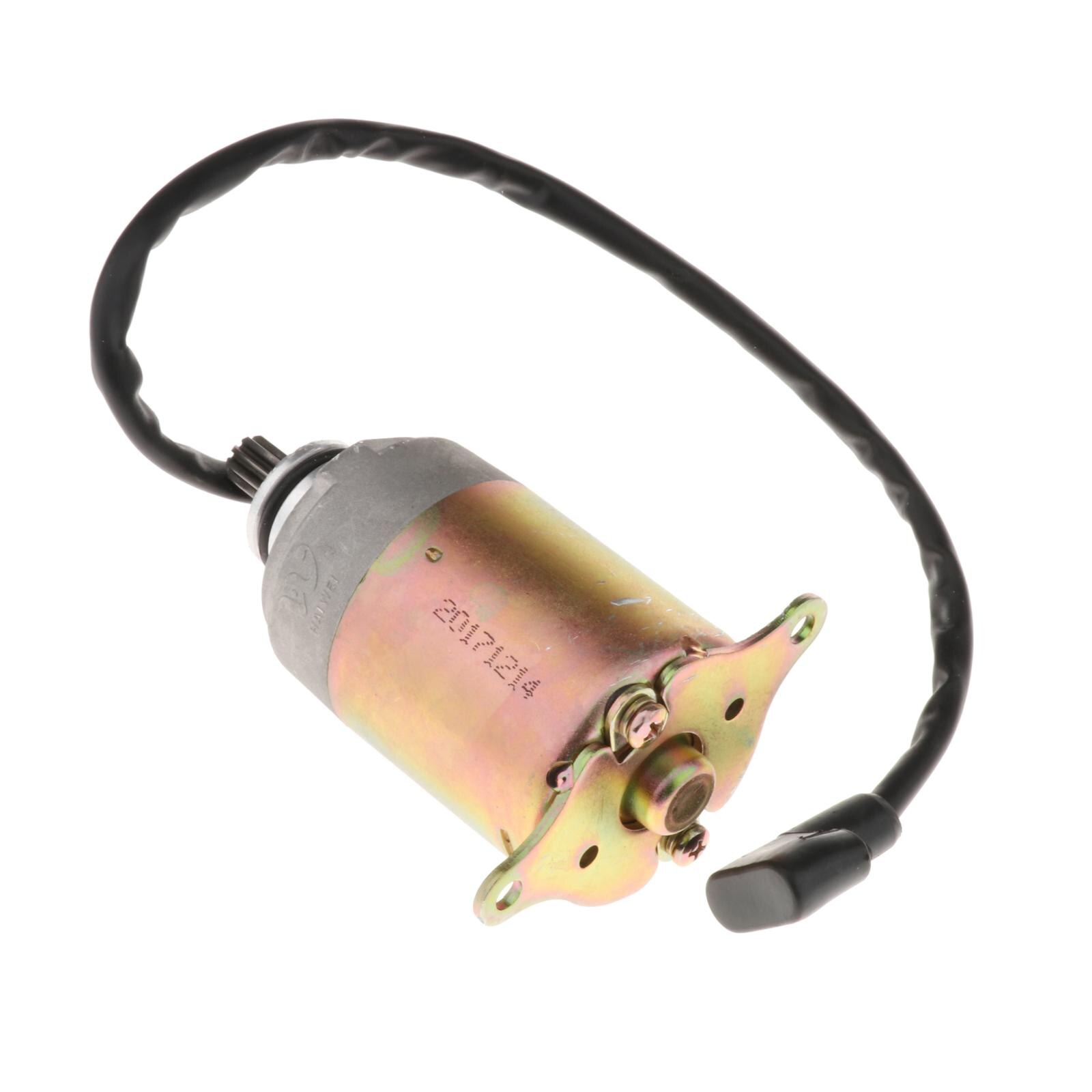 9 Tooth Electric Start Starter Motor for GY6 150cc Engine ATV Buggy