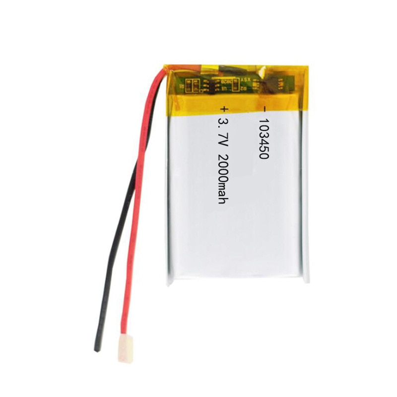 PURFIELD Batteria Ricaricabile Li-pol 2000mAh - 50x34x10mm - GPS, Altoparlante, Cuffie, Fotocamera