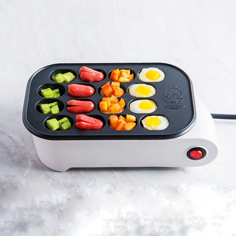 Pieuvre boule fabricant Takoyaki casserole électrique Taiyaki Machine saucisse Hotdog oeufs Omelette Grill japonais poisson-forme gâteau four