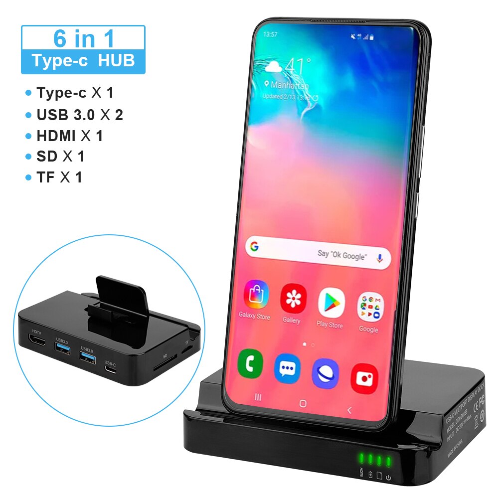 Hub 14-en-1, HDMI RJ45 VGA Triple affichage, HUB 3.0 adaptateur, Dock pour MacBook Pro, lecteur de cartes, séparateur USB type-c, HUB USB