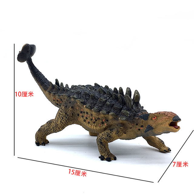 Newest Big Size Wild Life Dinosaur Toy Set Plastic Play Toys Dinosaur Model Action Figures Kids Boy Home Decoration: Burgundy