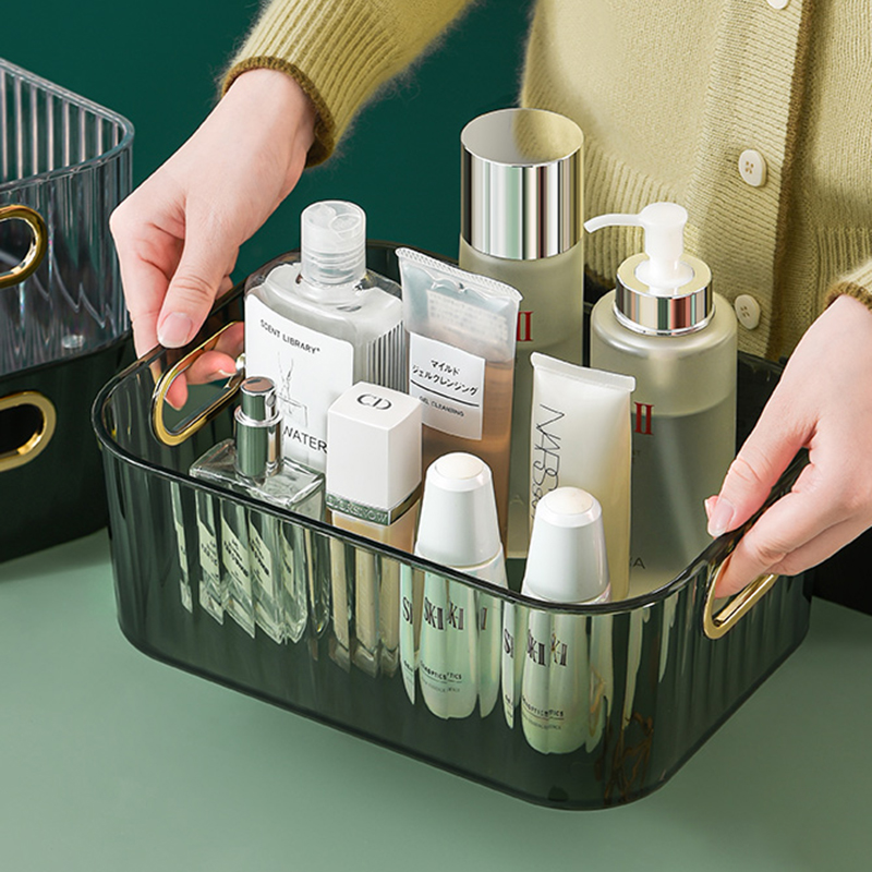 1Stck Schreibtisch Lagerung Kasten Abdeckung Peeling Gesichts Maske Kasten Lagerung Gestell Sortierung Korb Lippenstift Schreibtisch Hautpflege Kosmetik Kasten