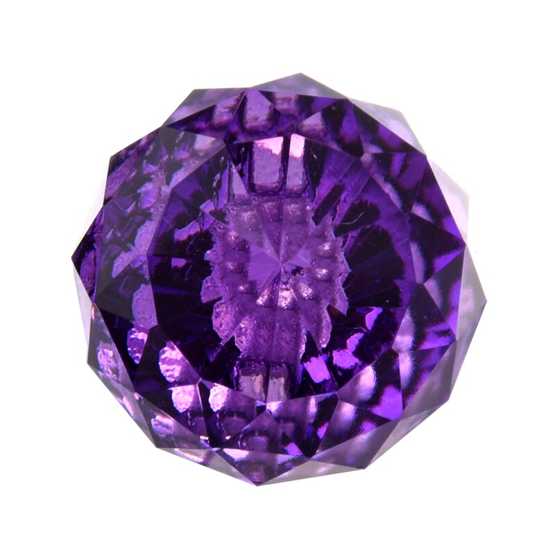 ! 30mm Purple Crystal Ball Prisms