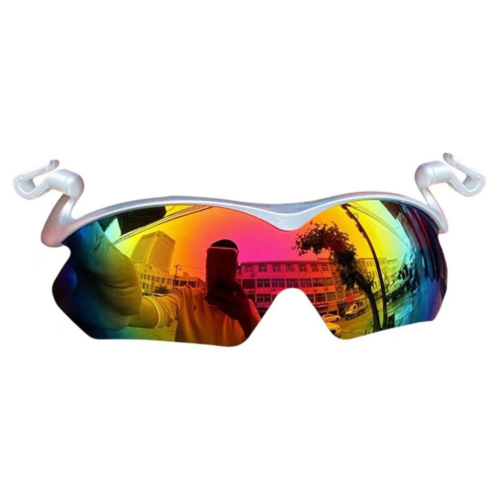 Adjustable Clip Cap Sports Sunglasses Flip-Up Cover UV Protection Polarized Sunglasses Clip On Hat Cycling Goggles: PURPLE