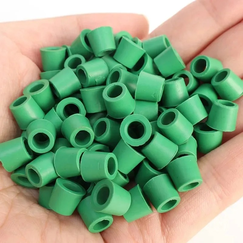 200-50Stck Gummi Dichtung Klimaanlage 1/4'' Ladung Schlauch Ventil Dichtung Verteiler Reparatur Dichtung Bausatz Ersatz Auto zubehör