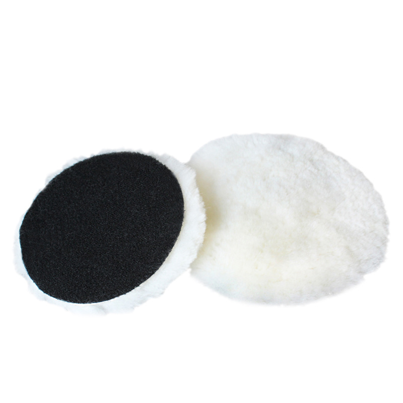 Disco de pulido de lana para coche, herramientas de pulido y encerado para coche, 75mm/125mm/150mm, almohadillas pulidoras para el cuidado de la pintura del coche, accesorios de belleza para automóvil
