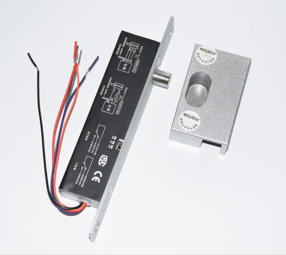 NOor NC with bracket Electric Bolt Glass Door Lock Electronic Lock with time delay For door Access Control Security System