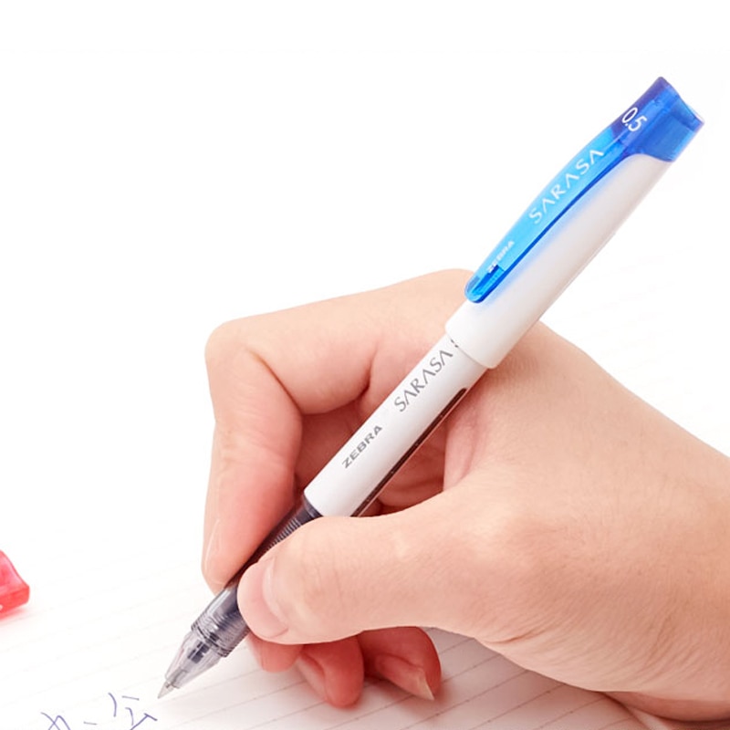 Zèbre SARASA couleur neutre stylo JJZ58 0.38/0.5mm couleur bonbon stylo pince grande capacité stylo étudiants prennent des Notes