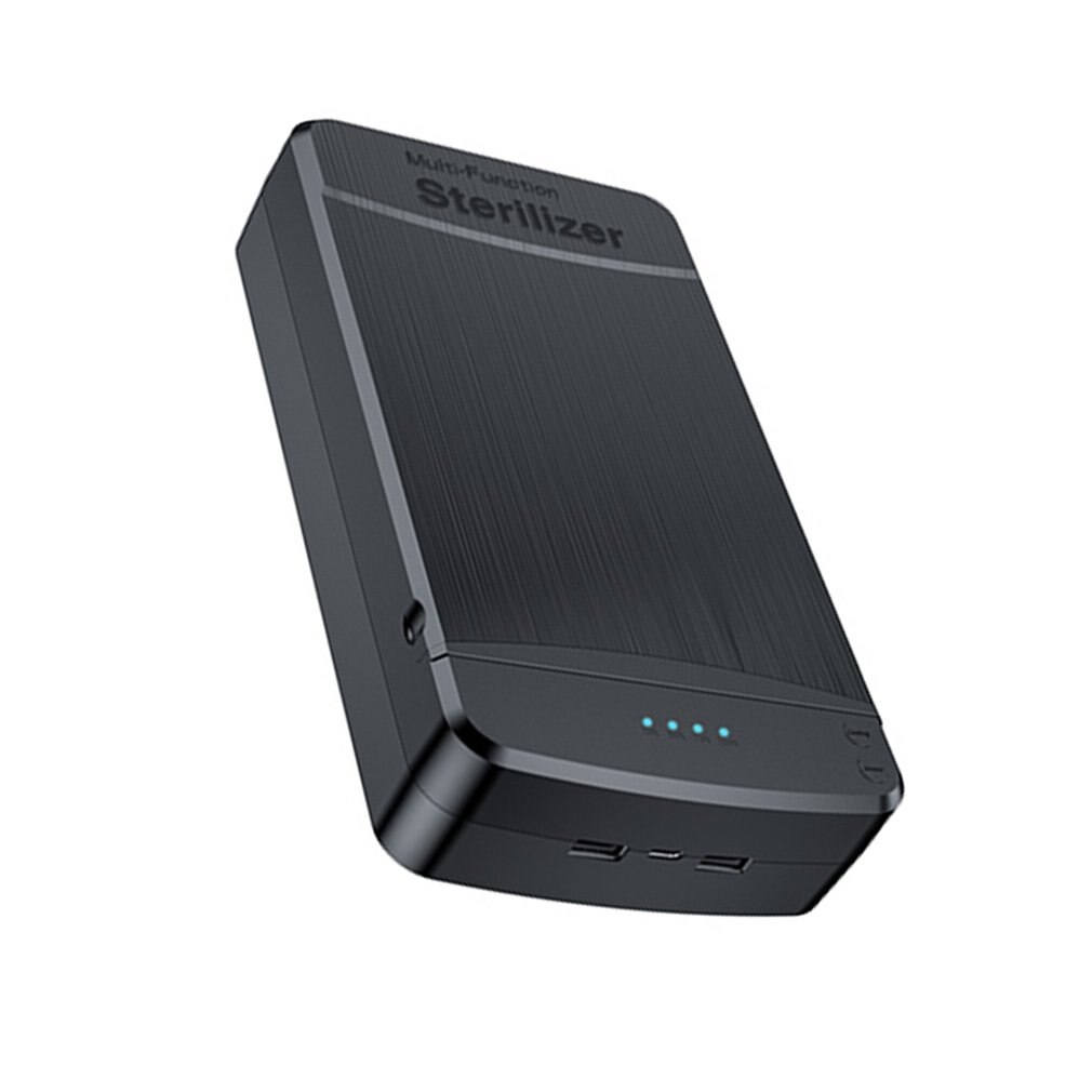 Quick UV Light Phone Sterilizer Box Jewelry Phones Cleaner USB Personal Sanitizer Disinfection Cabinet