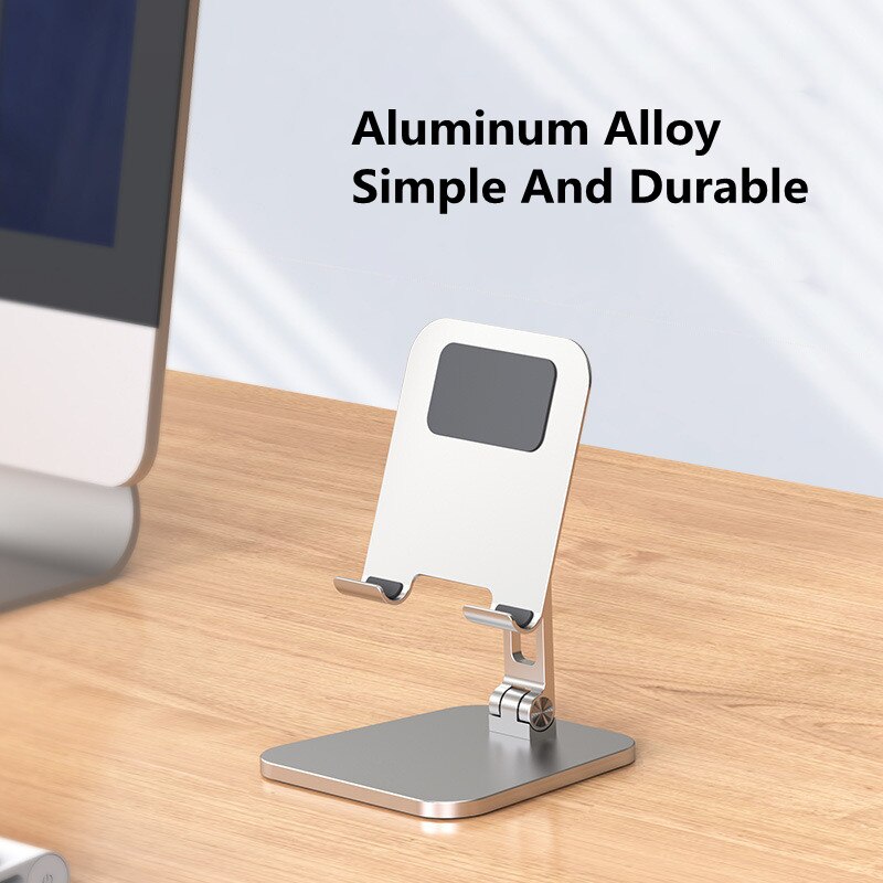 Tablet Telefoon Houder Stand Voor Iphone 12 Pro Xiaomi Huawei Aluminium Mobiele Telefoon Tablet Houder Voor Ipad Minder dan 13Inch