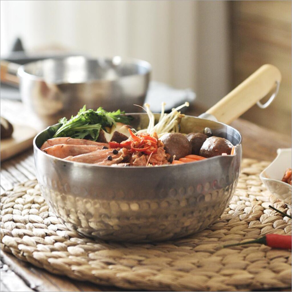 Nonstick Cookware Skillet Stockpot Sauce Milk Soup Pan Gas Aluminum