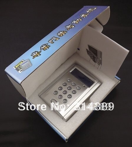 Networking JS268 EM4100 card 2500 users RS485,WG readers extendable,Wiegand26 output,LCD reader access controller