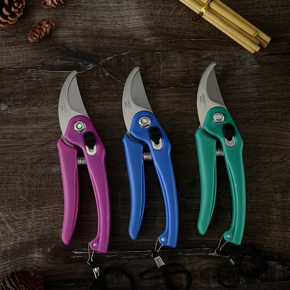 1PC Plant Trim Horticulture Hand Pruner Cut Secateur Garden Anvil Pruning Shear Scissor Tool Shears Orchard Branch Shrub X4P3