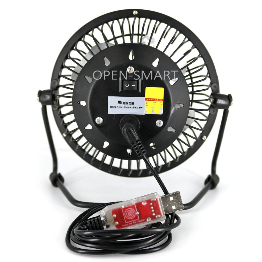 berühren Kontrolle USB Fan Adapter Kabel mit DC 5,5*2,1 Onboard hohe