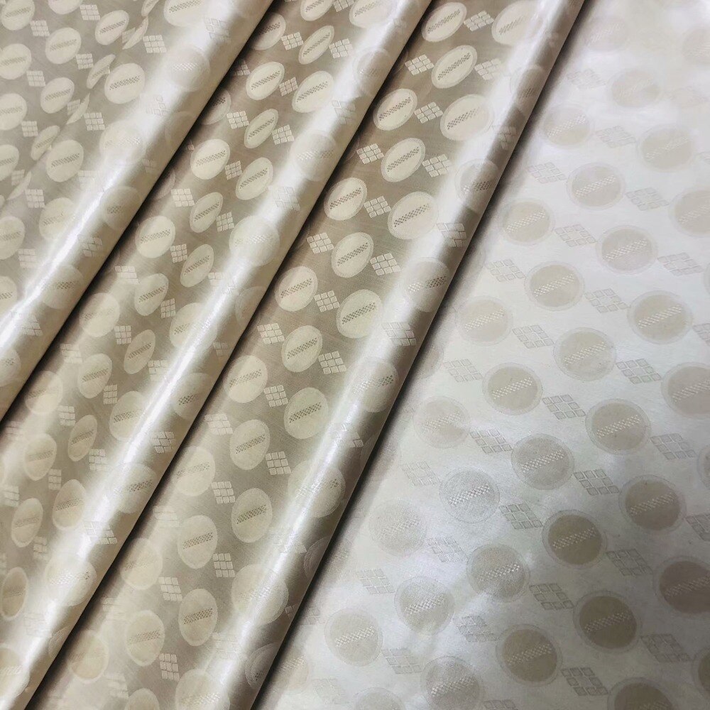 Echt bazin riche getzner atiku stoff für männer 100% baumwolle brokat jacquard stoff bazin riche Stoff5Garten/einstellen L1402-