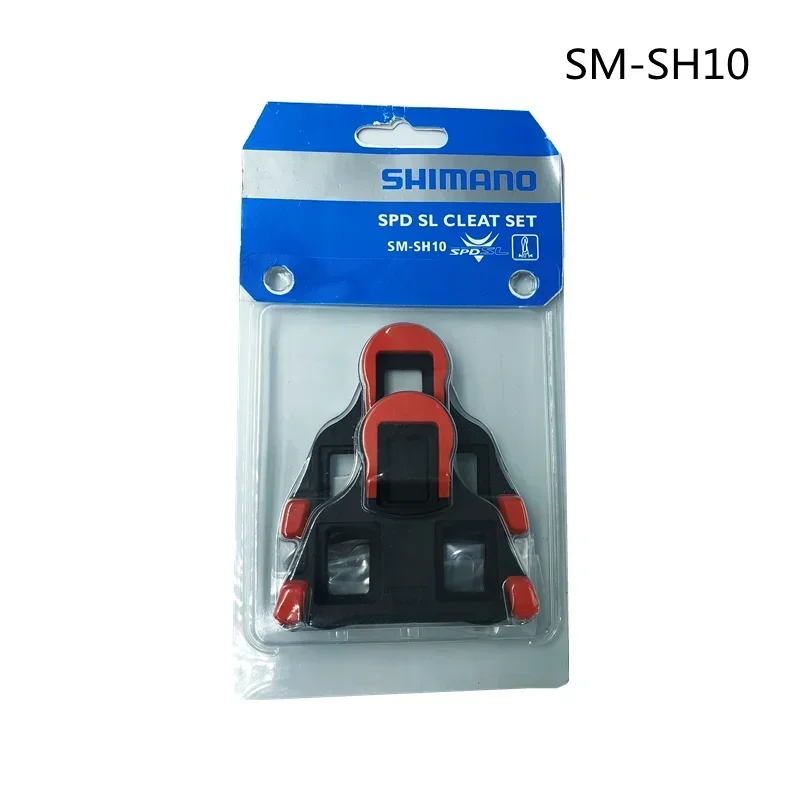 Shimano SH11 SH12 SH10 Schoenplaten SPD Cleat Set Racefiets Pedalen Schoenplaten Fiets SH10 Schoenplaten Pedalen Plaat Clip: Rood