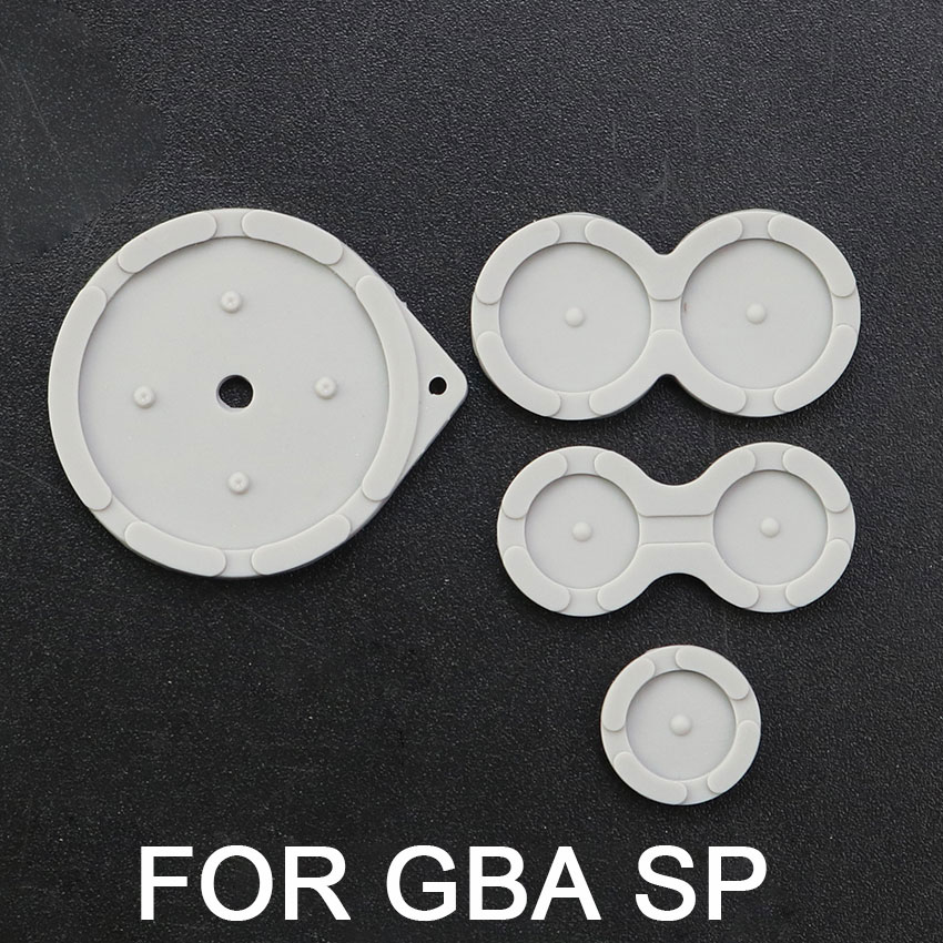 Cltgxdd 1 Set Game Console Reparatie Onderdelen Geleidende Siliconen Pads Voor Gb Gba Sp Gbc Ndsl Ps4 3ds Ps3 Xbox 360 Ndsi Soft Pads: Oranje