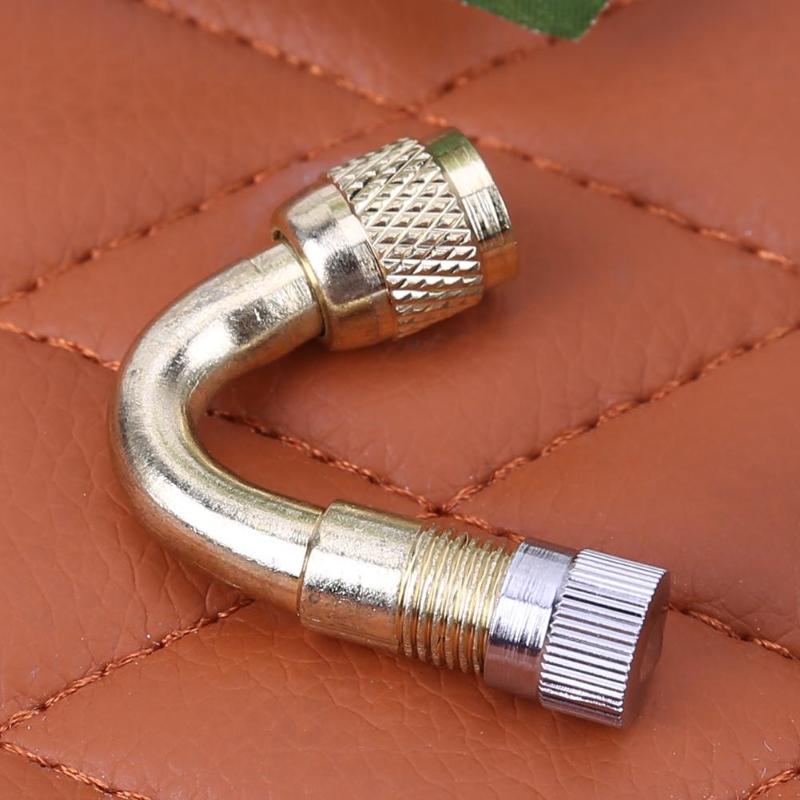 Auto Motorfiets Metalen Band Ventiel Uitbreiding met 45 90 135 Graden Adapter motorfiets Auto Band Steel Elektrische voertuigen