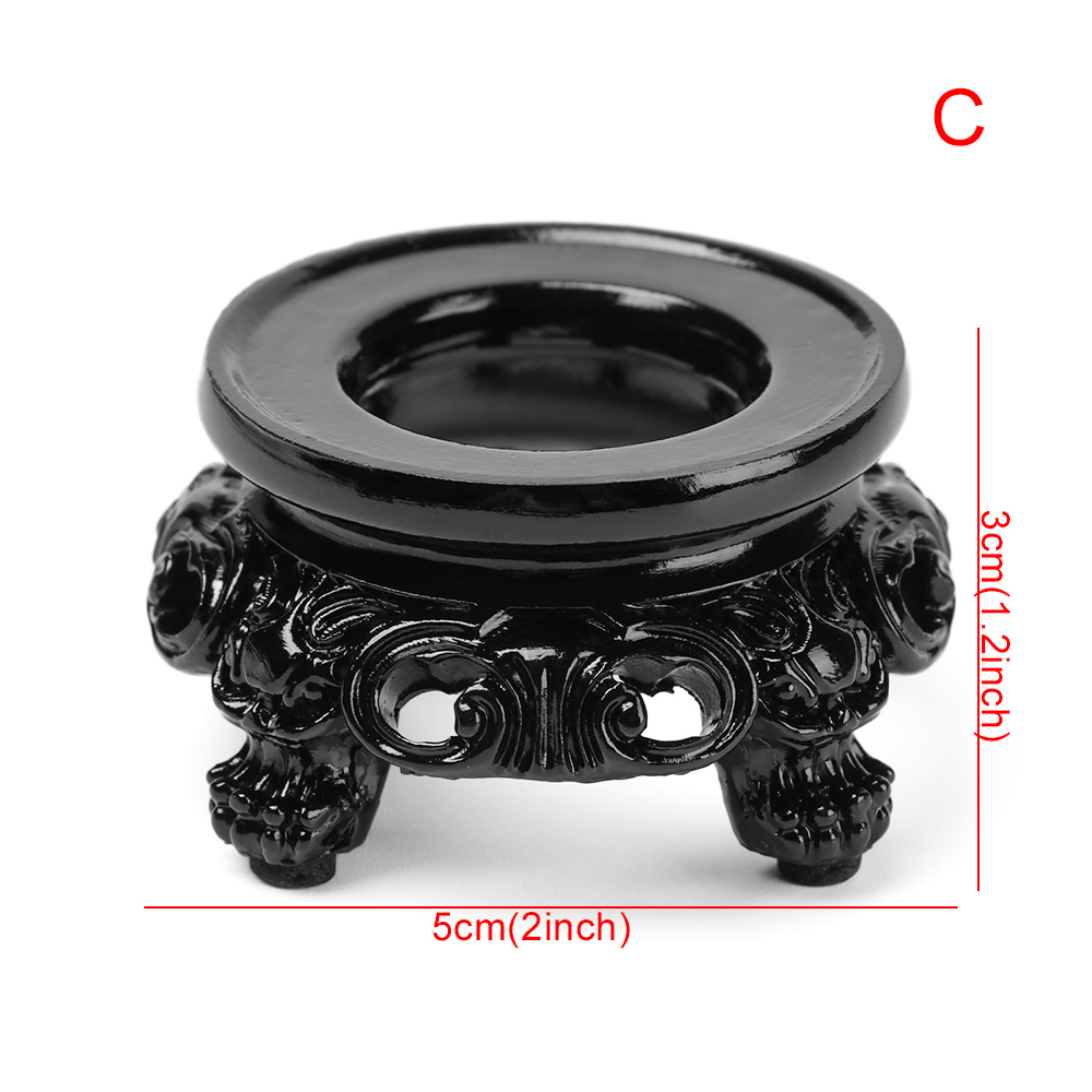 Metall Kristall Ball Basis Hexagon/Krone/Ei bilden Kugel Stein Unterstützung Anzeige Stand Figur Halfter Heimat Dekor Schreibtisch ornamente: C-3