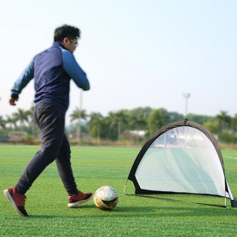 Portería de fútbol de 5 colores, Red de entrenamiento plegable, juguete para jugar en interiores y exteriores