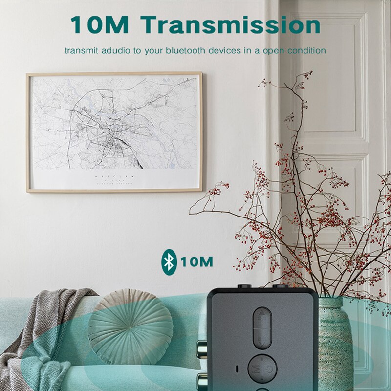 JINSERTA Bluetooth 5.0 Transmitter Receiver 3.5mm AUX to USB Wireless MINI Lossless Music Player Audio Receive For TV PC Car Kit