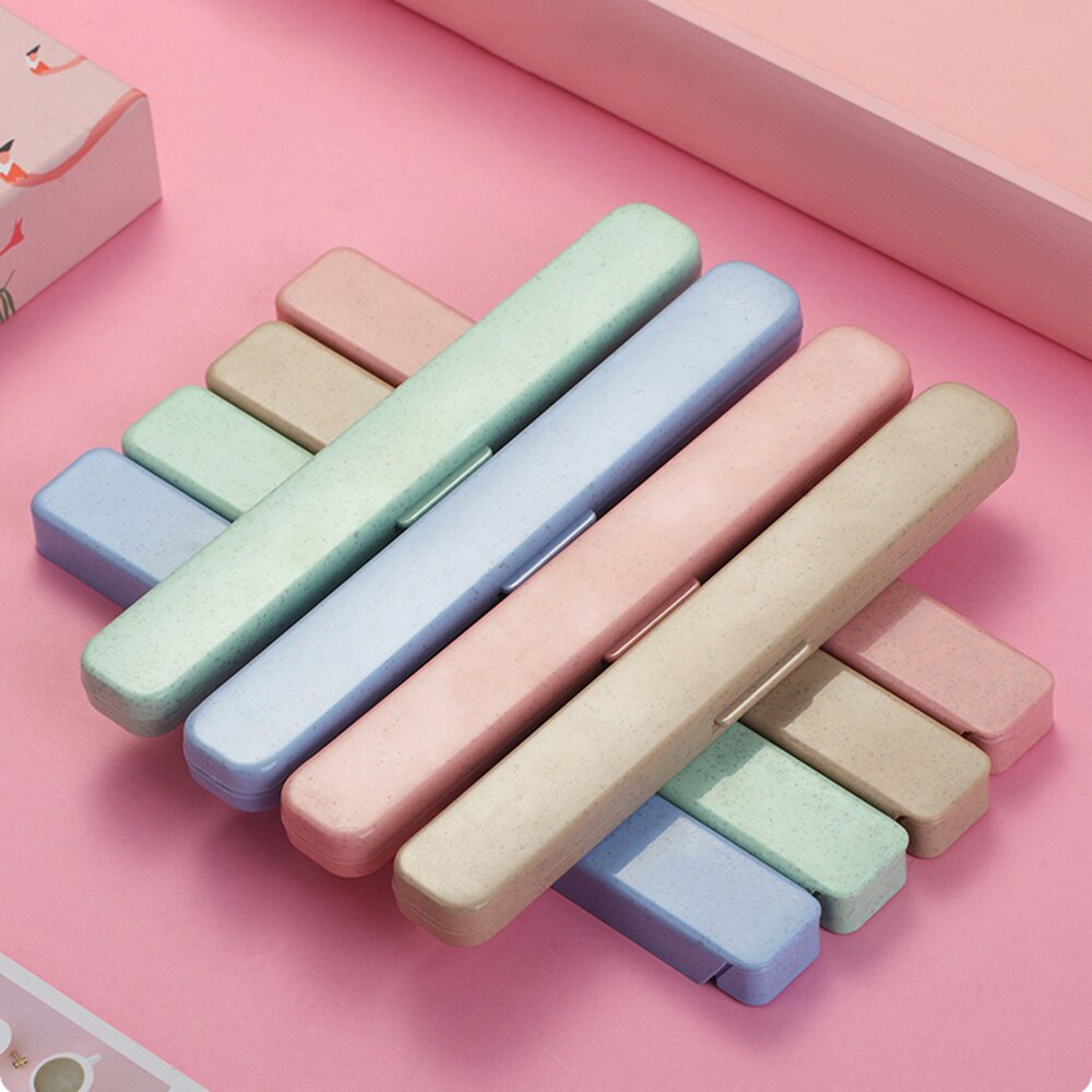 304 baguettes en acier inoxydable portable étudiant voyage baguettes réutilisables japonais sushi bento baguettes avec boîte de rangement