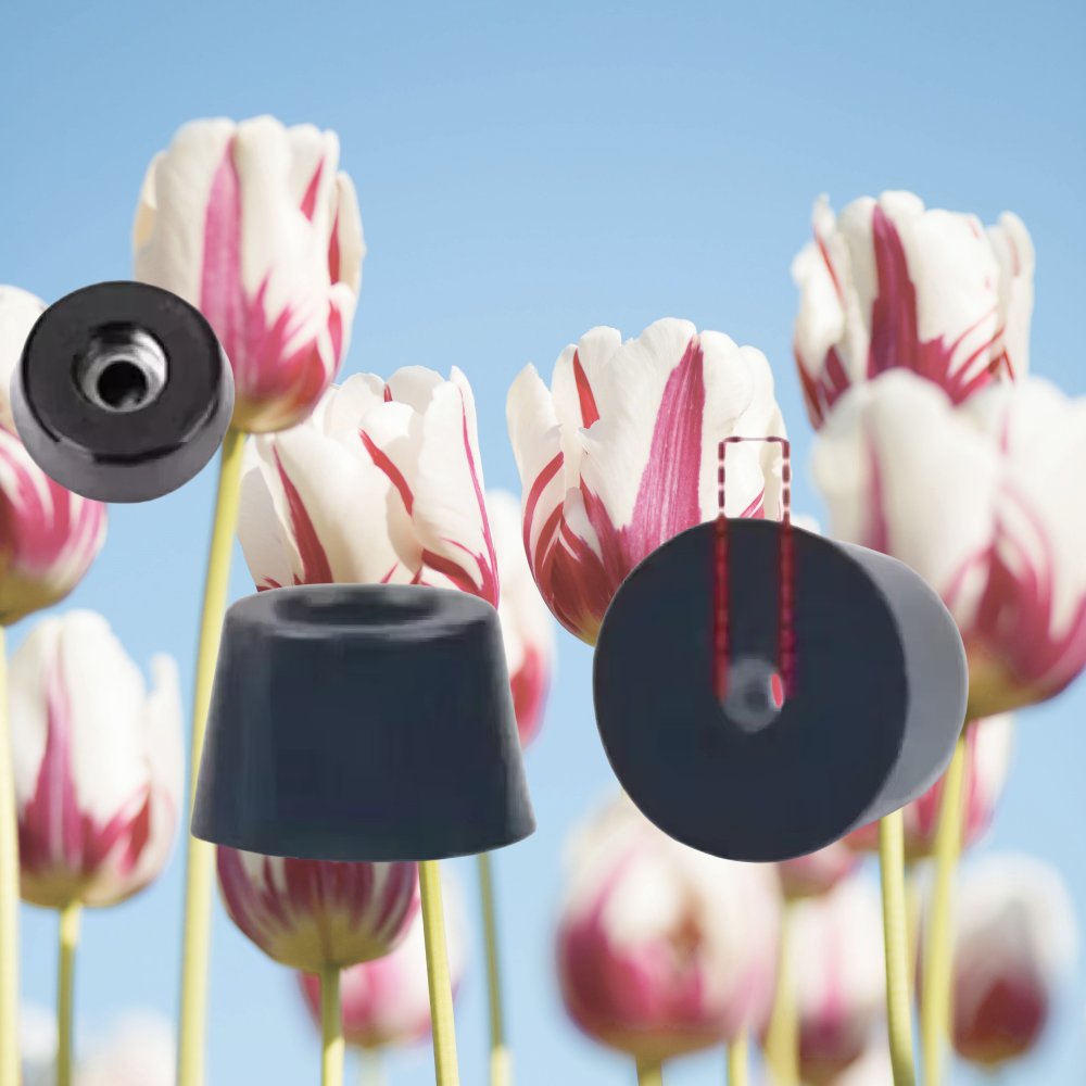 Black Rubber Feet Chair Floor Protector Non-slip Furniture Feet Table Leg Cover Speaker Cabinet Bottom Funiture Parts E145-162