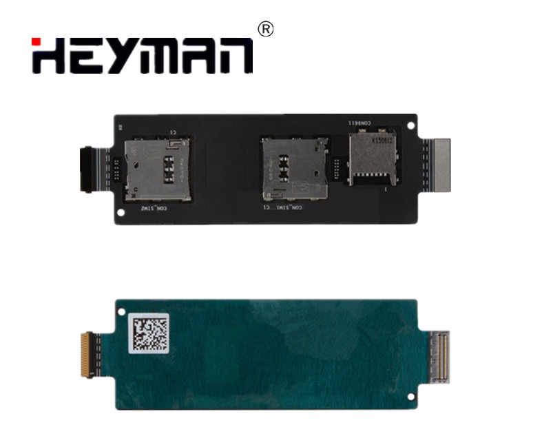 SIM Adapters voor Asus ZenFone 2 (ZE550CL) (ZE550ML) (ZE551ML) SIM Kaart Connector (dual SIM, geheugenkaart connector)