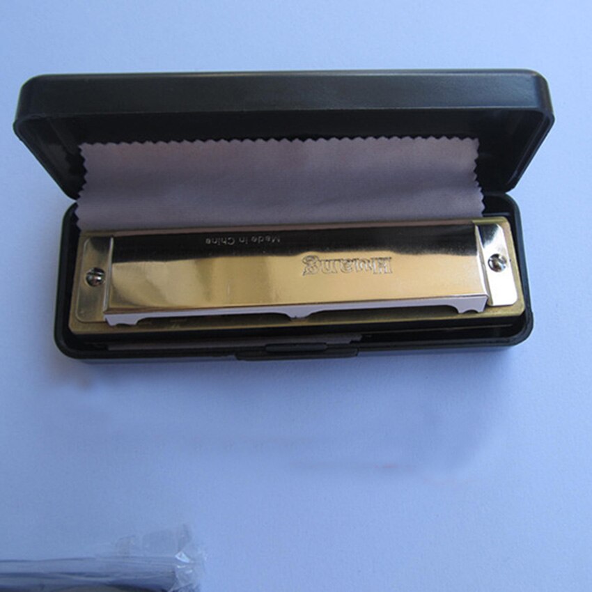 Harmonica Golden 10 Gaten C Sleutel Bruce Mondharmonica Muziekinstrument Diatonische Gaita Blues Jazz band Instrumentos musicais harp