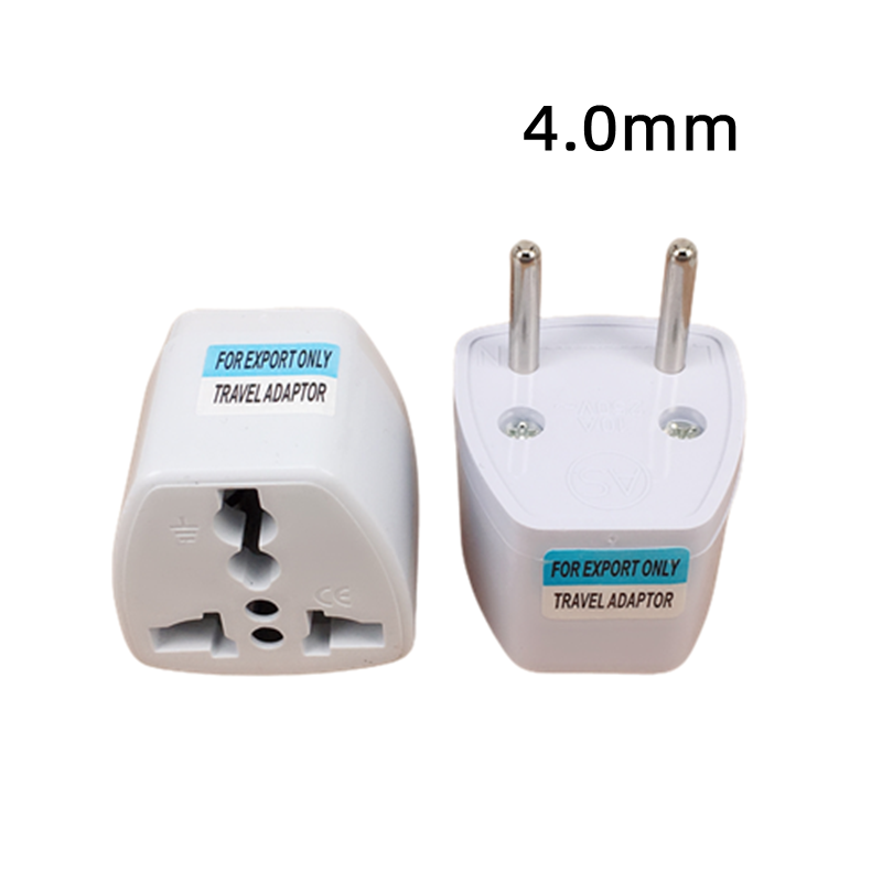Universell japan cn oss pluggadapter internasjonal au storbritannia eu til usa amerikansk reise elektrisk pluggkonverter strømadapter stikkontakt: Rød