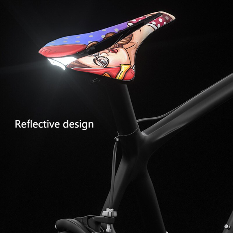 Ultralight Breathable Full Saddle Bicycle Vtt Racing Seat Wave Road Bike Saddle for Men Sans Cycling Seat Mat Bike Spare Parts