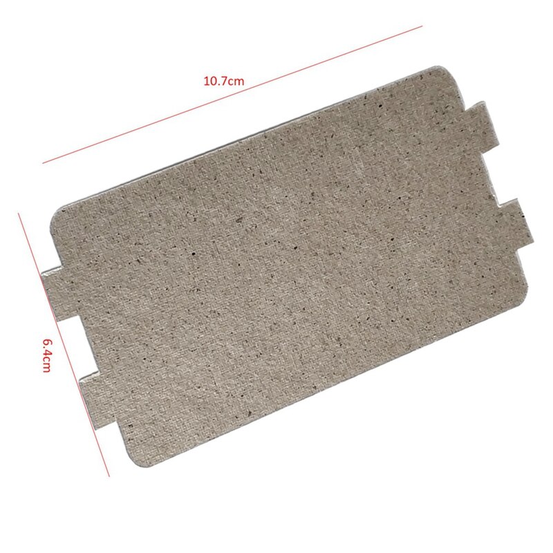 Couvercle de four à micro-ondes réparation universelle plaque de Mica, 5 pièces de rechange pour Guide de vague épaissie