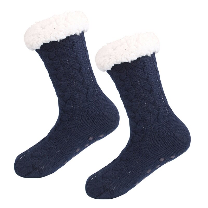 Vrouwen Winter Anti Slip Atletische Pluche Slipper Grip Sokken Yoga Pilates Zachte Warme Gezellige Sokken Thuis Vloer Sokken: G