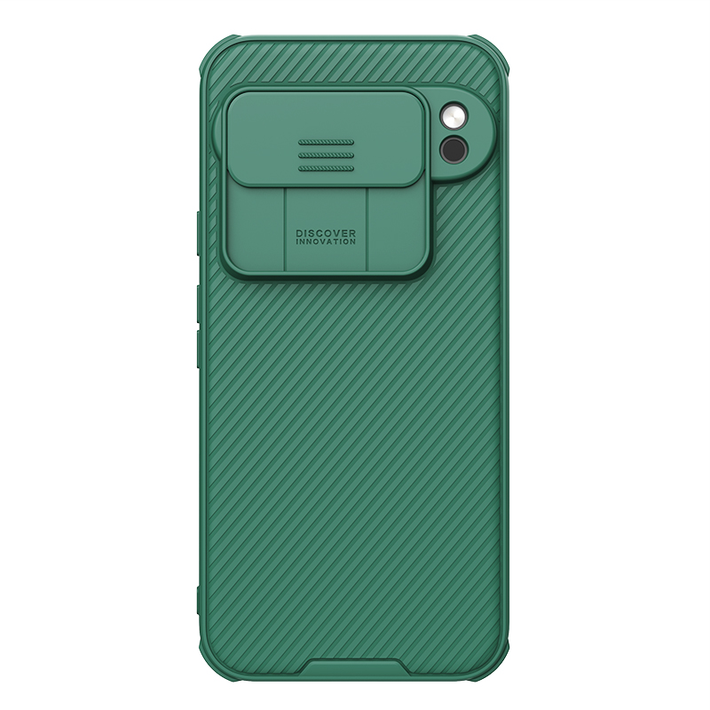 Nillkin for Google Pixel 9 Pro XL / 9Pro / Pixel 8 Pro / 8A CamShield Pro Phone Case, PC+TPU with Sliding Camera Cover: green / For Google Pixel 8 Pro