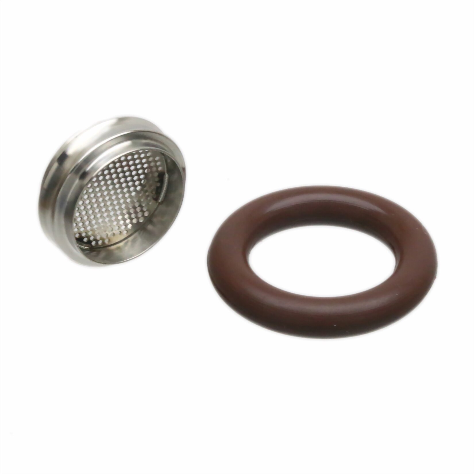 ISO-KF16 NW/KF-16 Vacuum flange Fitting SS304 Centering + FKM O-Ring with screen plate Stainless Steel 304