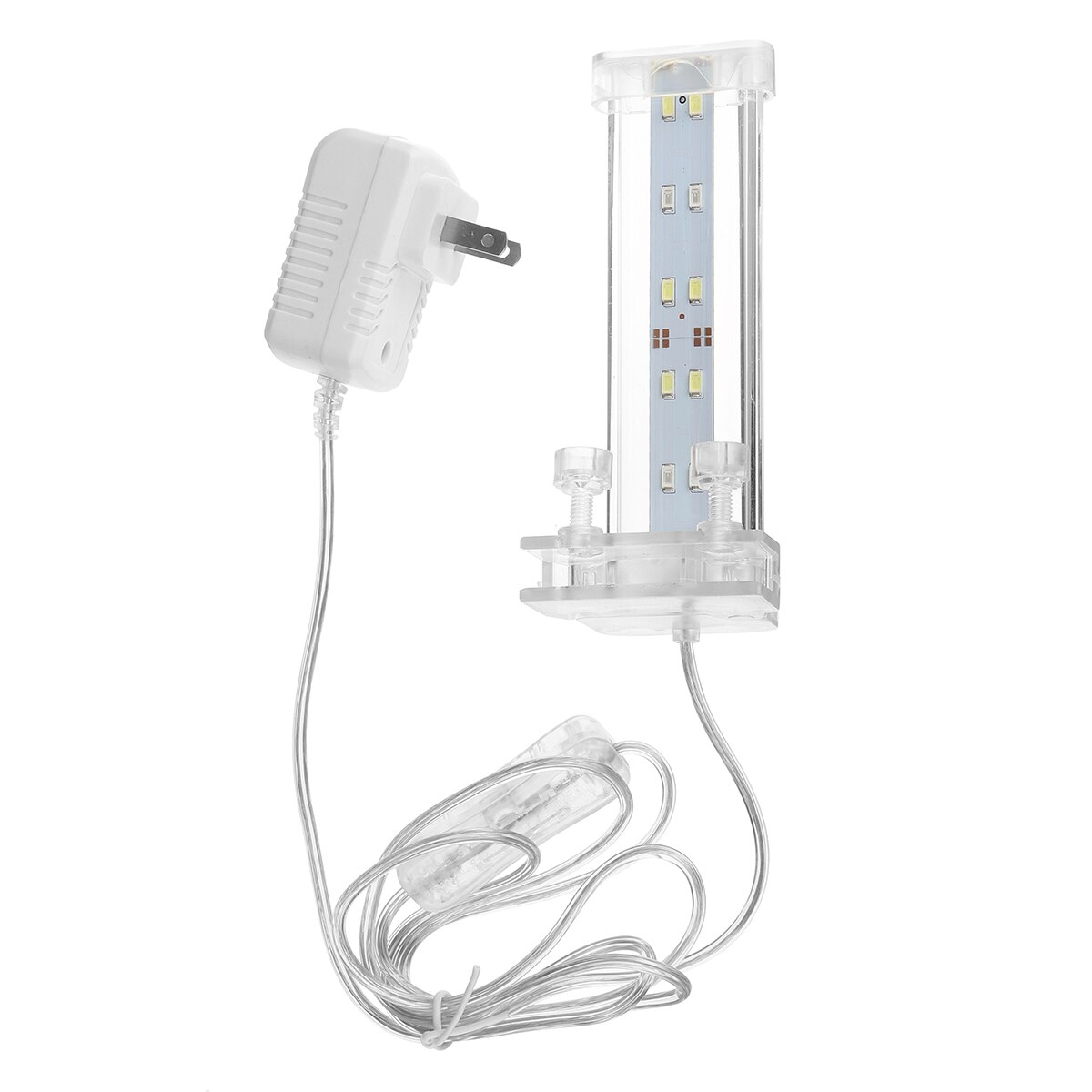 3/6/9/12W Aquarium Light LED Waterproof Fish Tank Light Underwater Fish Lamp Aquariums Decor Lighting Plant Lamp Aquatic Pet: 3W 15cm