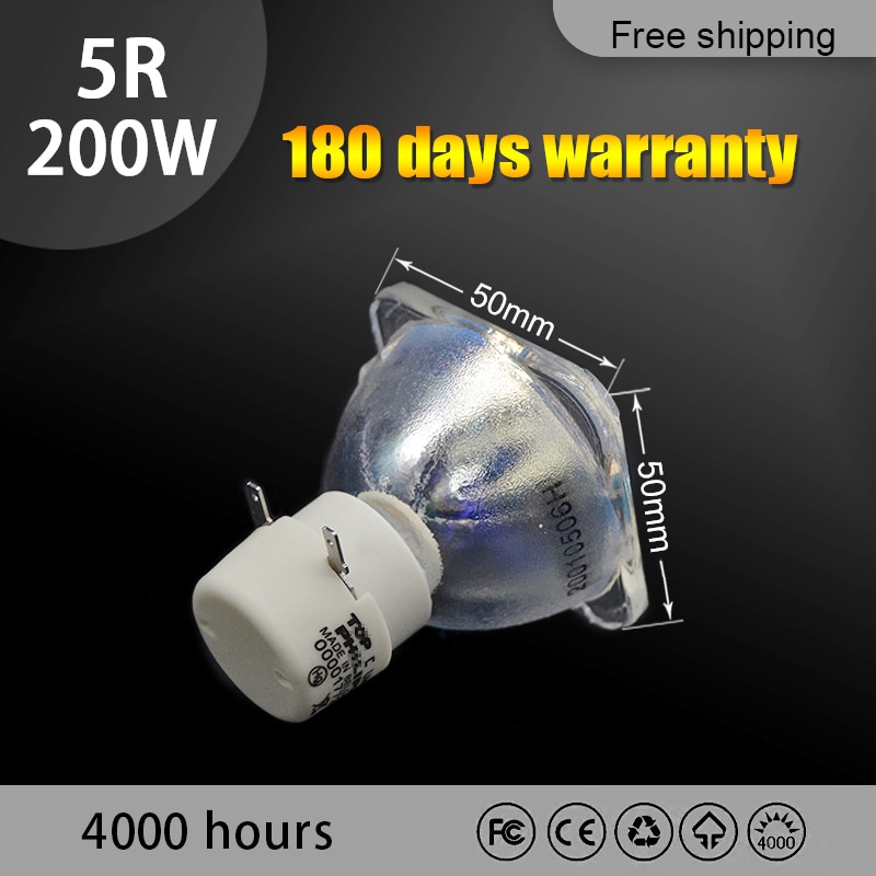 5R 200W Lamp Moving Beam 200W Lamp 5r Beam 200W 5r Halogeenmetaaldamplampen Msd platinum 5r Lamp