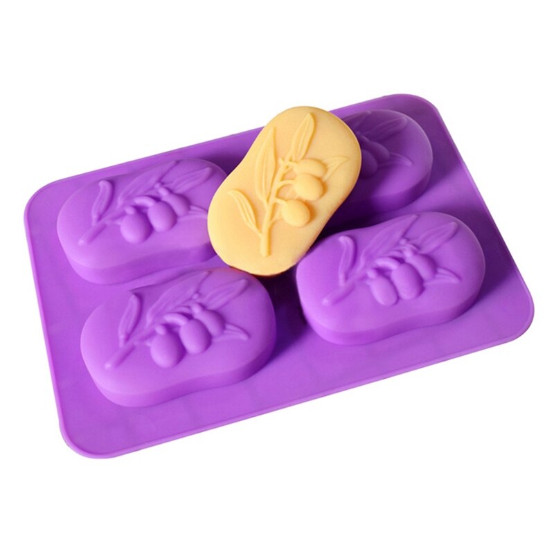 Boomvorm Siliconen Zeep Mal Vorm Handgemaakte Zeep Maken Van Mallen Zeep Mal Vorm Cake Chocolate Decorating Gereedschap