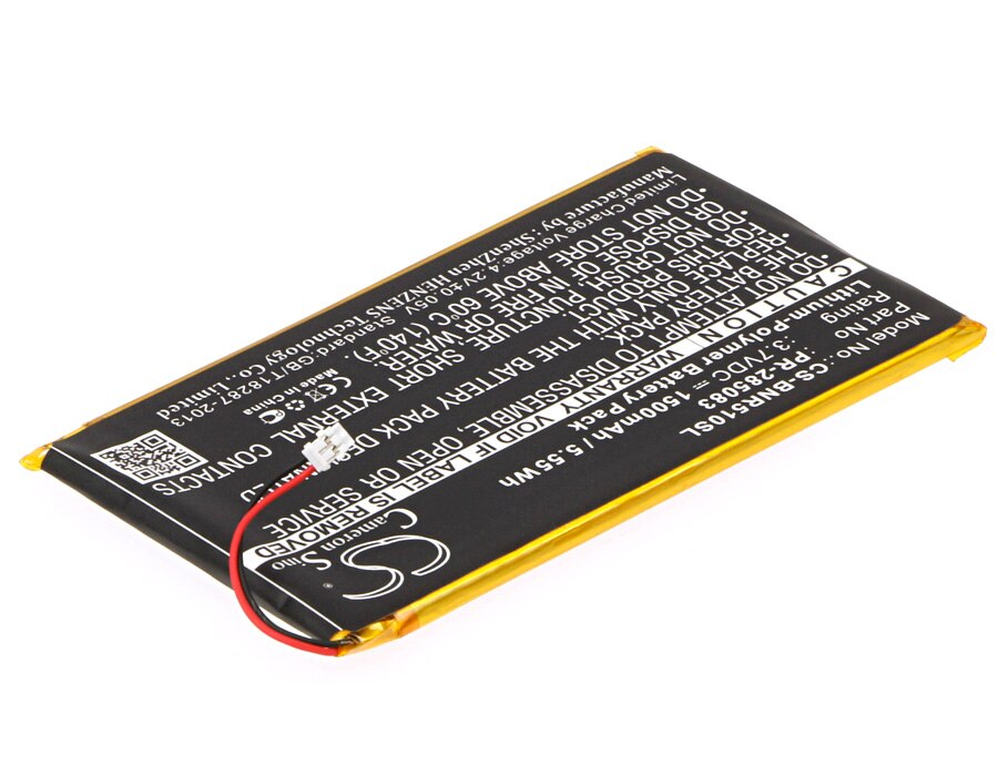Cameron Sino 1500mAh Battery PR-285083 for Barnes & Noble BNRV510, Nook Glowlight Plus , For Kobo Glo HD