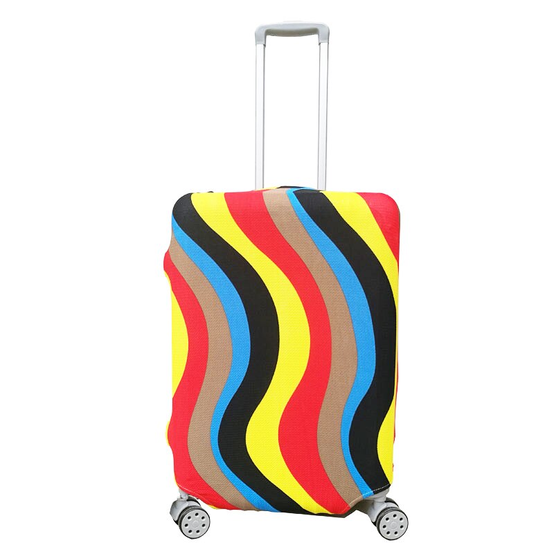 Capa de bagagem de viagem capa protetora mala caso trolley viagem bagagem poeira capa para 18 a 28 polegada moda elástica