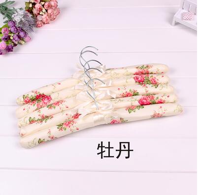 Sainwin-cintre en tissu polyester 10 pièces/lot 38cm | Porte-vêtements en éponge, cintres antidérapants pour vêtements, cintres de placards: 14