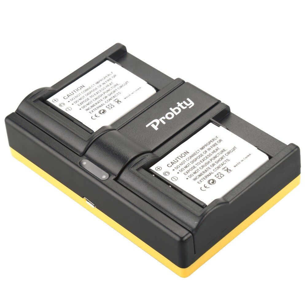 Protby NP-BN1 NP BN1 USB Dual Charger For Sony Cyber-Shot DSC S750 DSC S780 W630 TX5 W310 T99