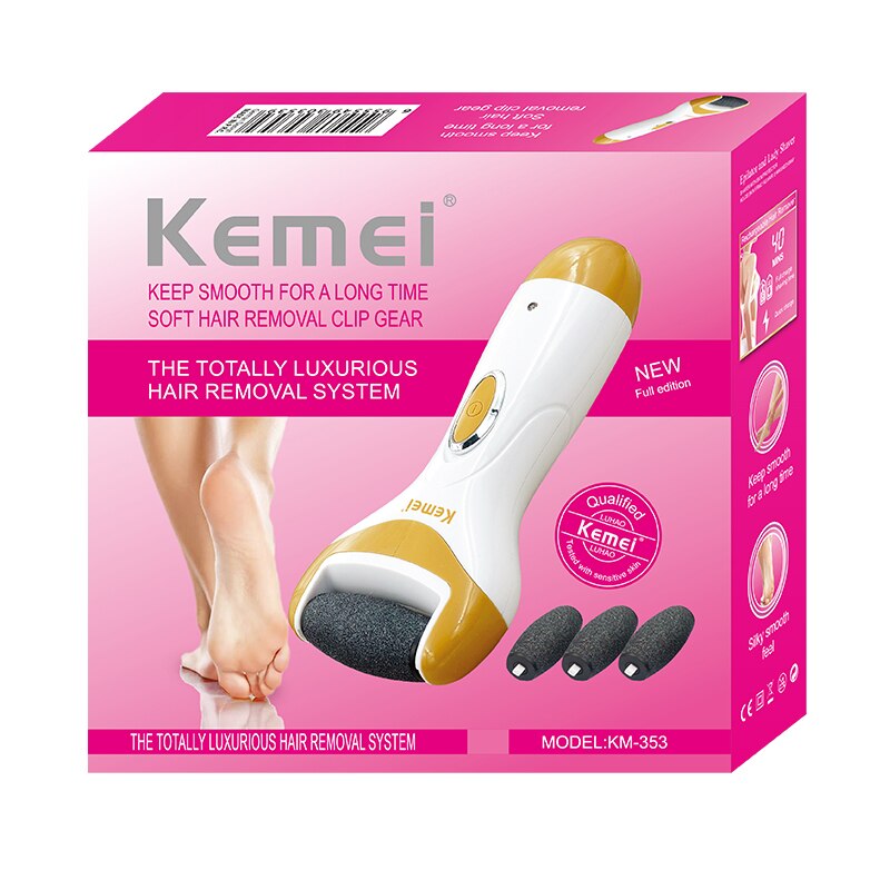 4in1 Rechargeable electric foot file callus remover machine pedicure device foot care tool feet for heels remove dead skin