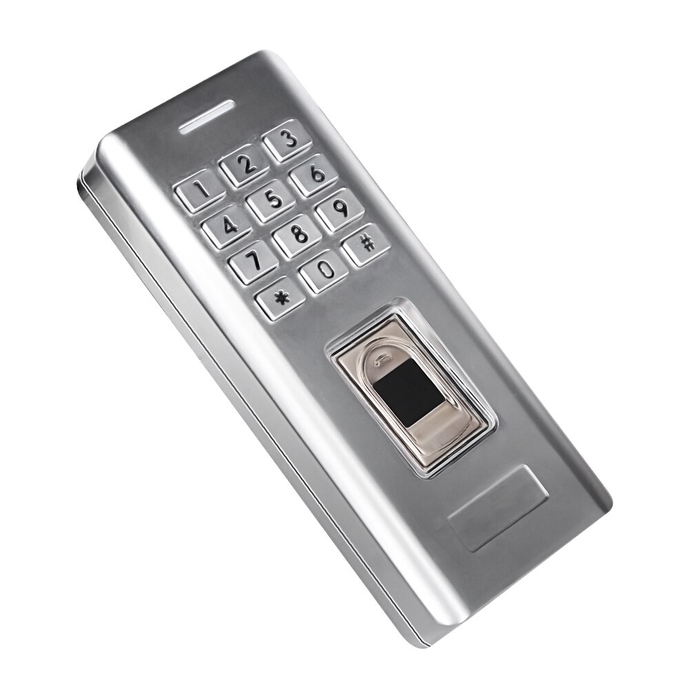 IP66 waterproof Electronic Door Lock Reader Metal access control fingerprint 125khz ID Card Rainproof integrated card reader