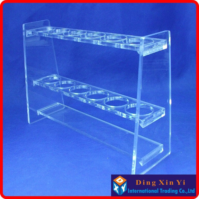Lab 100mlx6 Organic glass colorimetric tube rack,Colorimetric Organic Glass Nessler Tube Rack