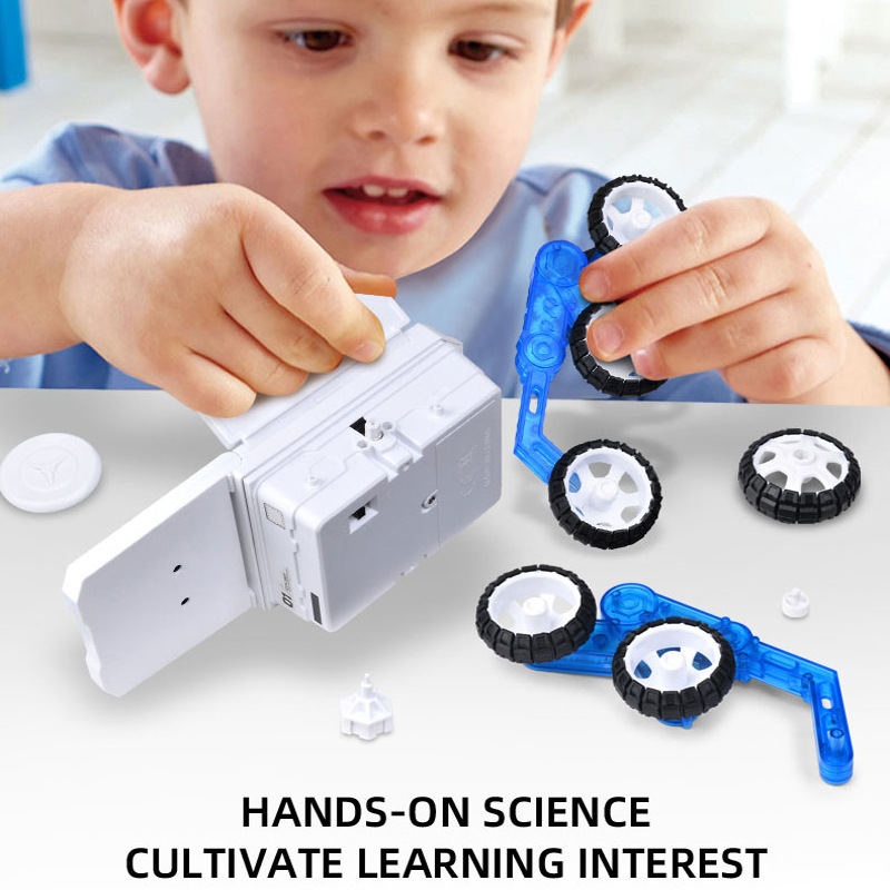 Solar Power Elektrische Auto Gaget Toyselectral Wetenschap Speelgoed Stem Gemonteerd Kit Educatief Mars Planet Rover Astronomie Jongens