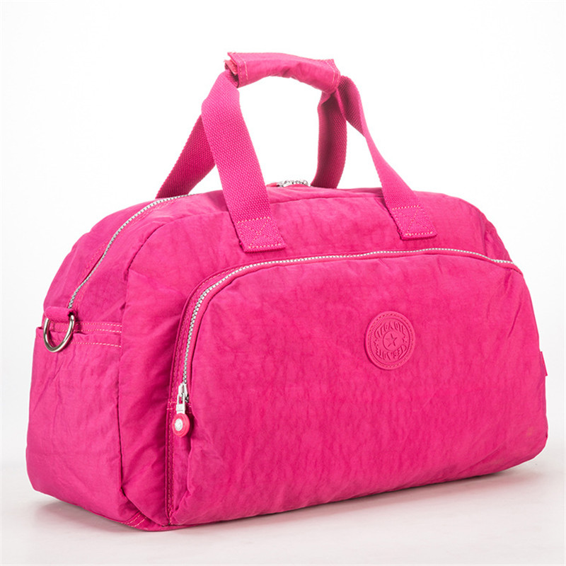 Lässige tragetaschen, nylon-schultertaschen, wochenendtaschen, umhängetaschen für herren, damengepäck, handgepäck, reisetaschen: Burgund