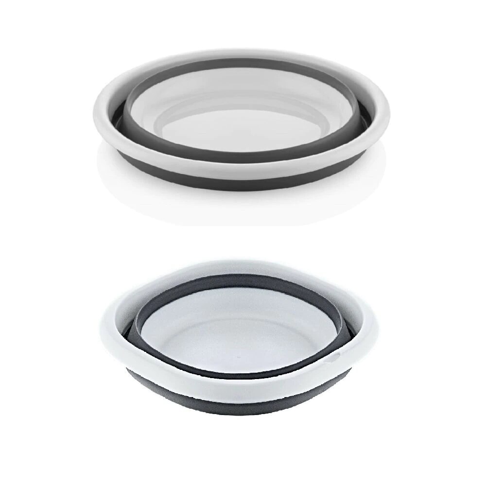 Portable Bases Folding Collapsible Bucket Basin Washbasin Accordion Camping Equipment Foot Bath Bathtub Easy To Move Multi-Purp